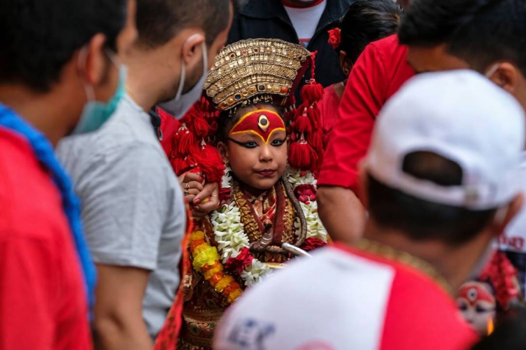interaction-with-the-living-goddess-kumari-if-possible