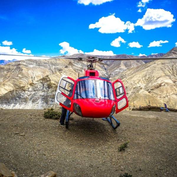 Upper Mustang Helicopter Tour